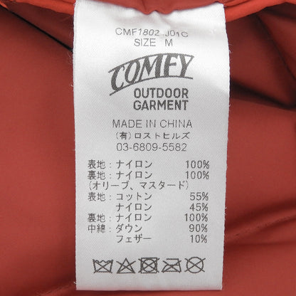Comfy OUTDOOR GARMENT コンフィーアウトドアガーメント ダイヤキルティングジャケット ダウン ジャケット メンズ レッド M SMF1802-J01C ジャケット