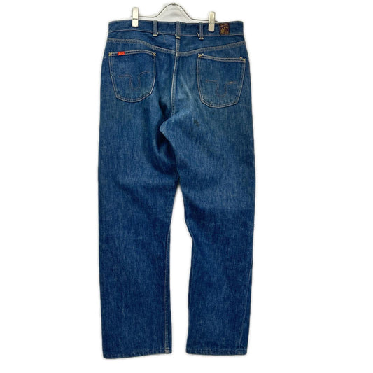 BIG SMITH ビッグスミス 50S-60S GRIPPER ZIP セルビッジデニム インディゴ ボトムス