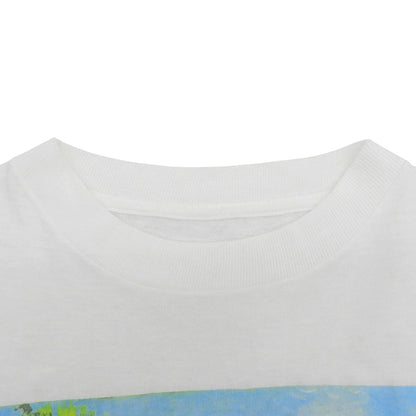 VINTAGE ヴィンテージ クロードモネ アートTシャツ トップス メンズ ホワイト 90S トップス