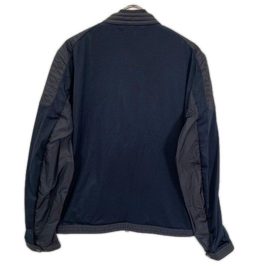 MONCLER モンクレール FABRICE ポリエステルジャケット ネイビー ライダース ジャケット