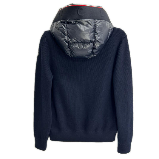MONCLER モンクレール CARDIGAN TRICOT 22年ウール×ポリエステルダウンジャケットネイビー ジャケット