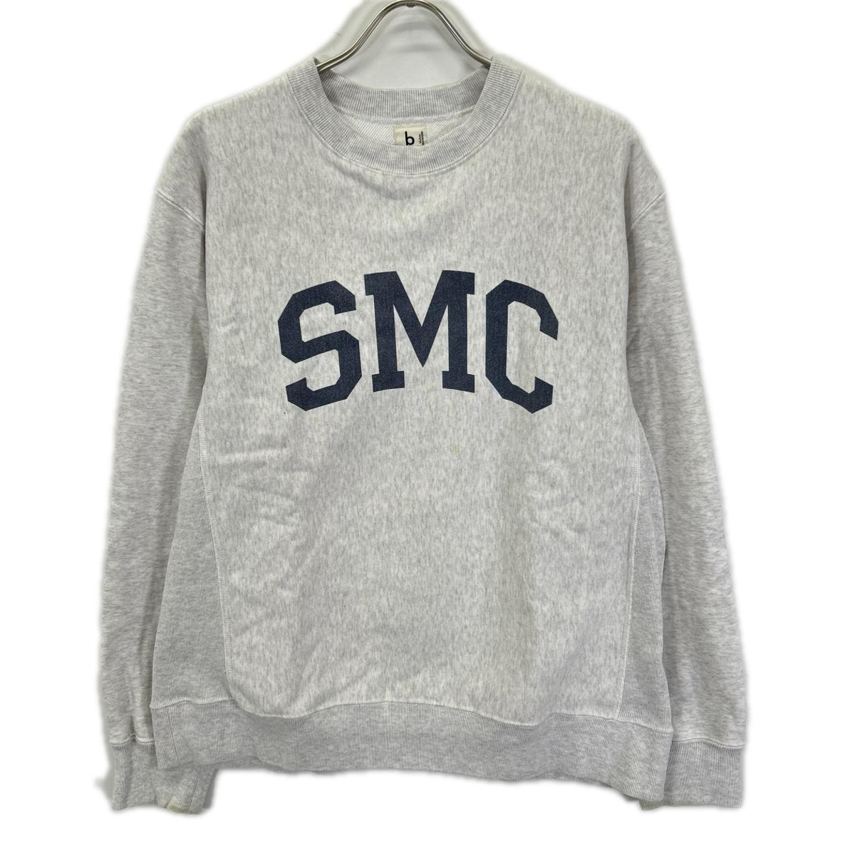 blurhms ブラームス 23F21P PRINT Sweat Crew-neck P トップス