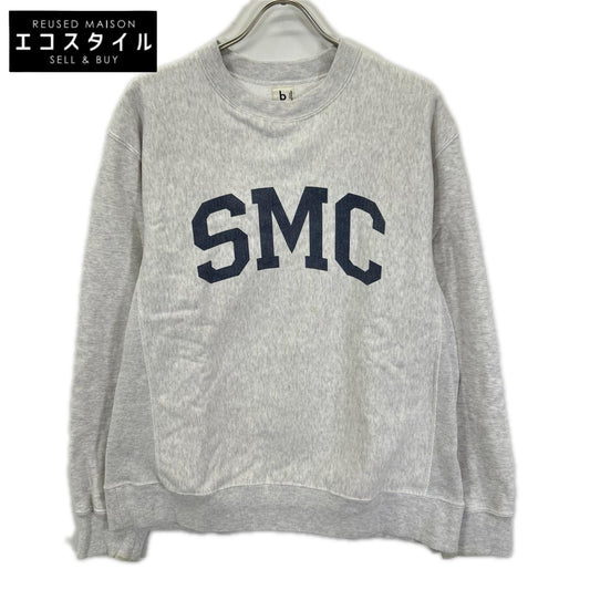 blurhms ブラームス 23F21P PRINT Sweat Crew-neck P トップス