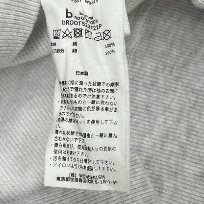 blurhms ブラームス 23F21P PRINT Sweat Crew-neck P トップス