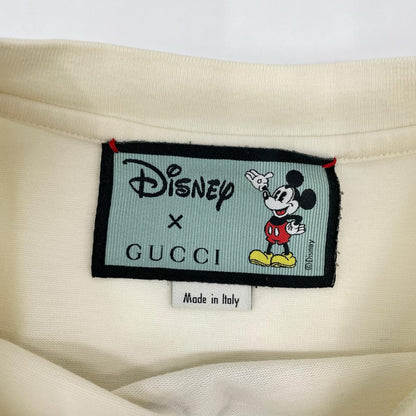 GUCCI グッチ ×ディズニー 565806 ホワイト ミッキープリントTシャツ トップス