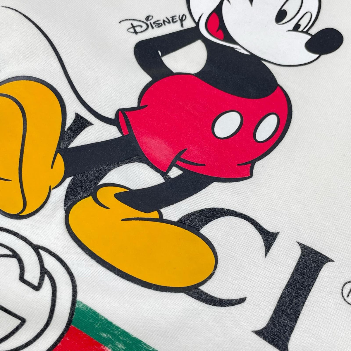 GUCCI グッチ ×ディズニー 565806 ホワイト ミッキープリントTシャツ トップス