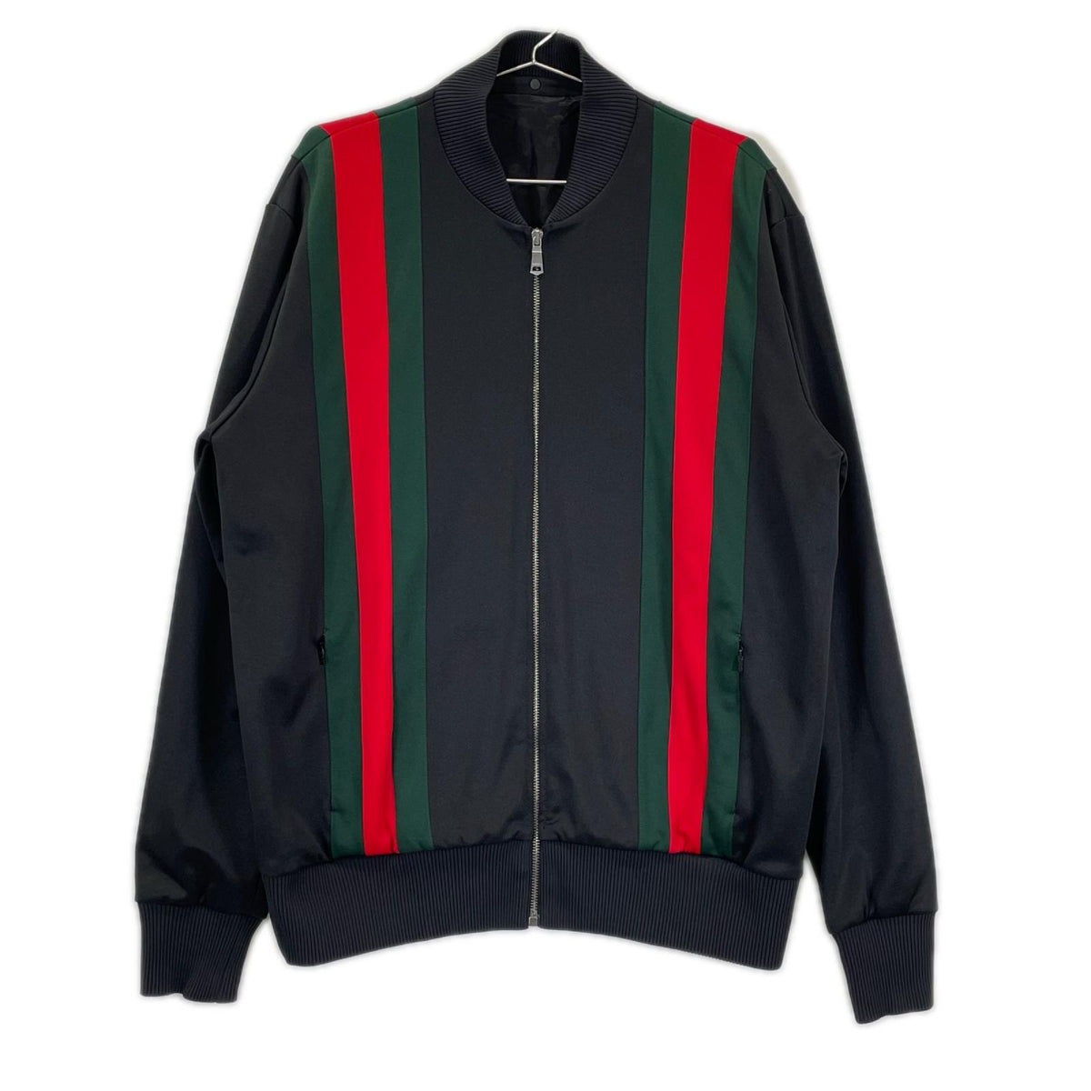 GUCCI グッチ 493659 ウェブライン テクニカルジャージー フルジップ トラックボンバージャケット ジャケット