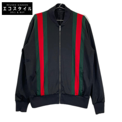 GUCCI グッチ 493659 ウェブライン テクニカルジャージー フルジップ トラックボンバージャケット ジャケット