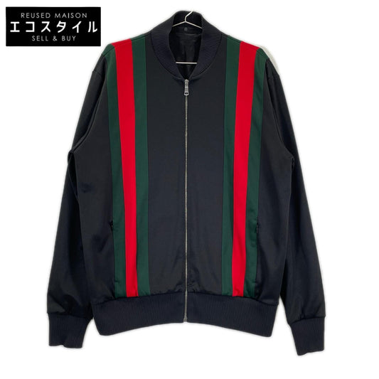 GUCCI グッチ 493659 ウェブライン テクニカルジャージー フルジップ トラックボンバージャケット ジャケット