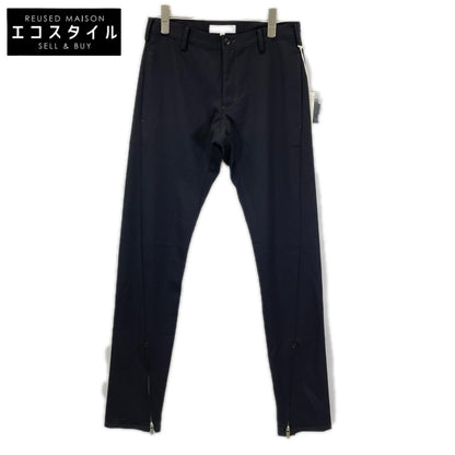 sulvam サルバム SK-P07-100 裾ジップ デザイン ウール スラックス パンツ ボトムス