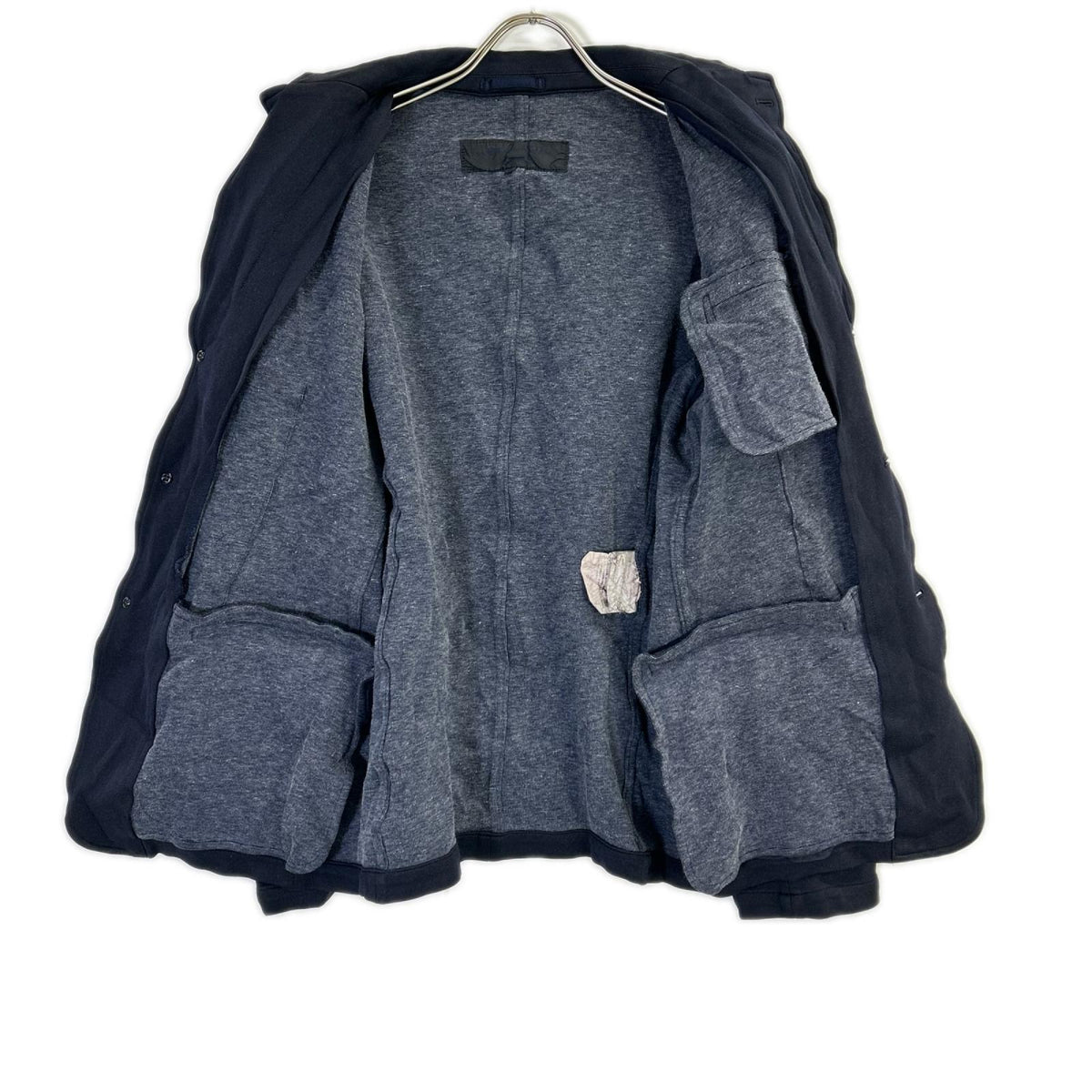 COMMEdesGARCONS HOMME コムデギャルソンオム HP-V007 ブラック 製品染め ポリ縮絨 セットアップ スーツ セットアップ