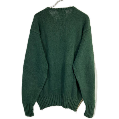 77circa ナナナナサーカ CITYSHOP カーキ サイドジップアップコットンニット トップス