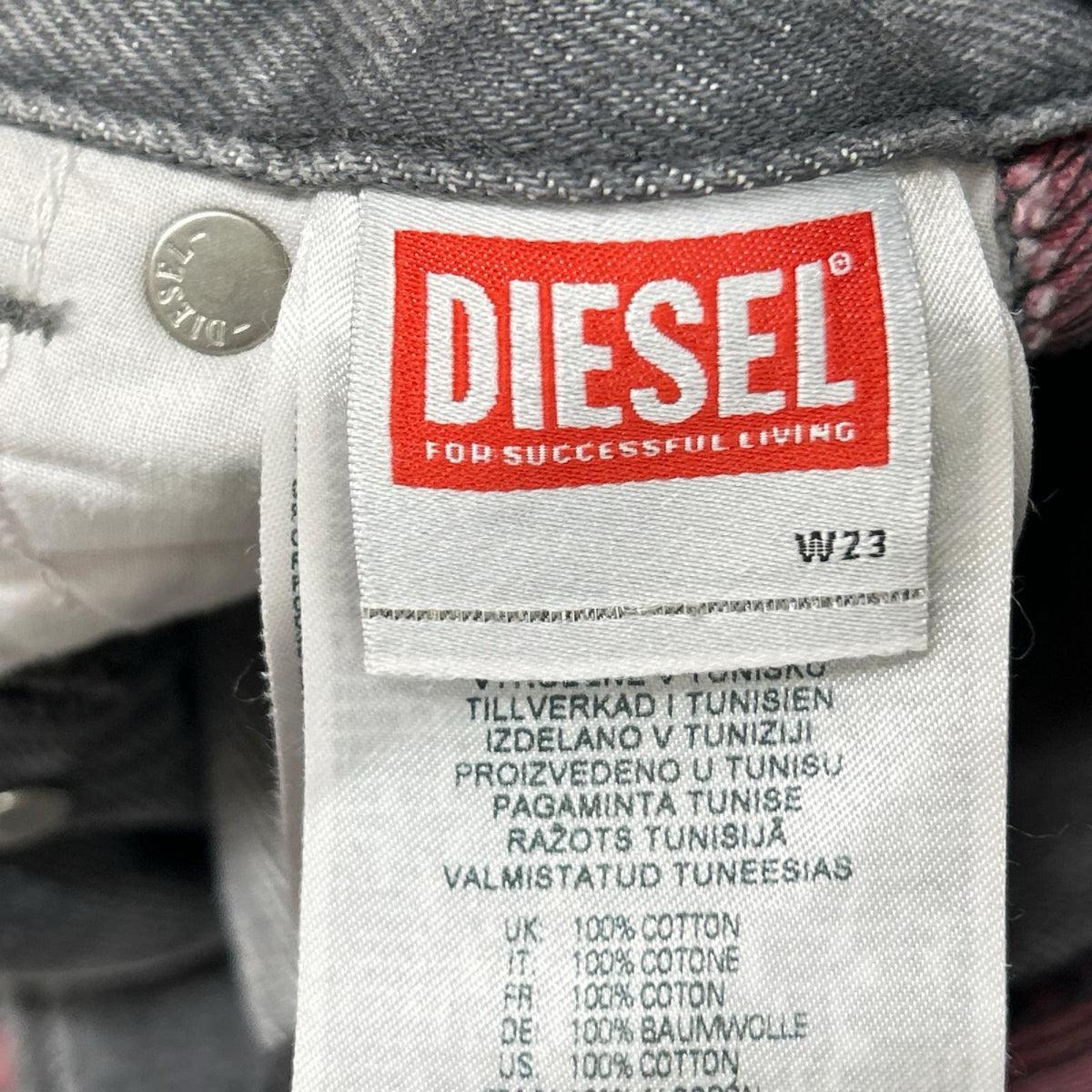 DIESEL ディーゼル 007C21956 D-Tulip Straight medium サイドラインデニム ボトムス
