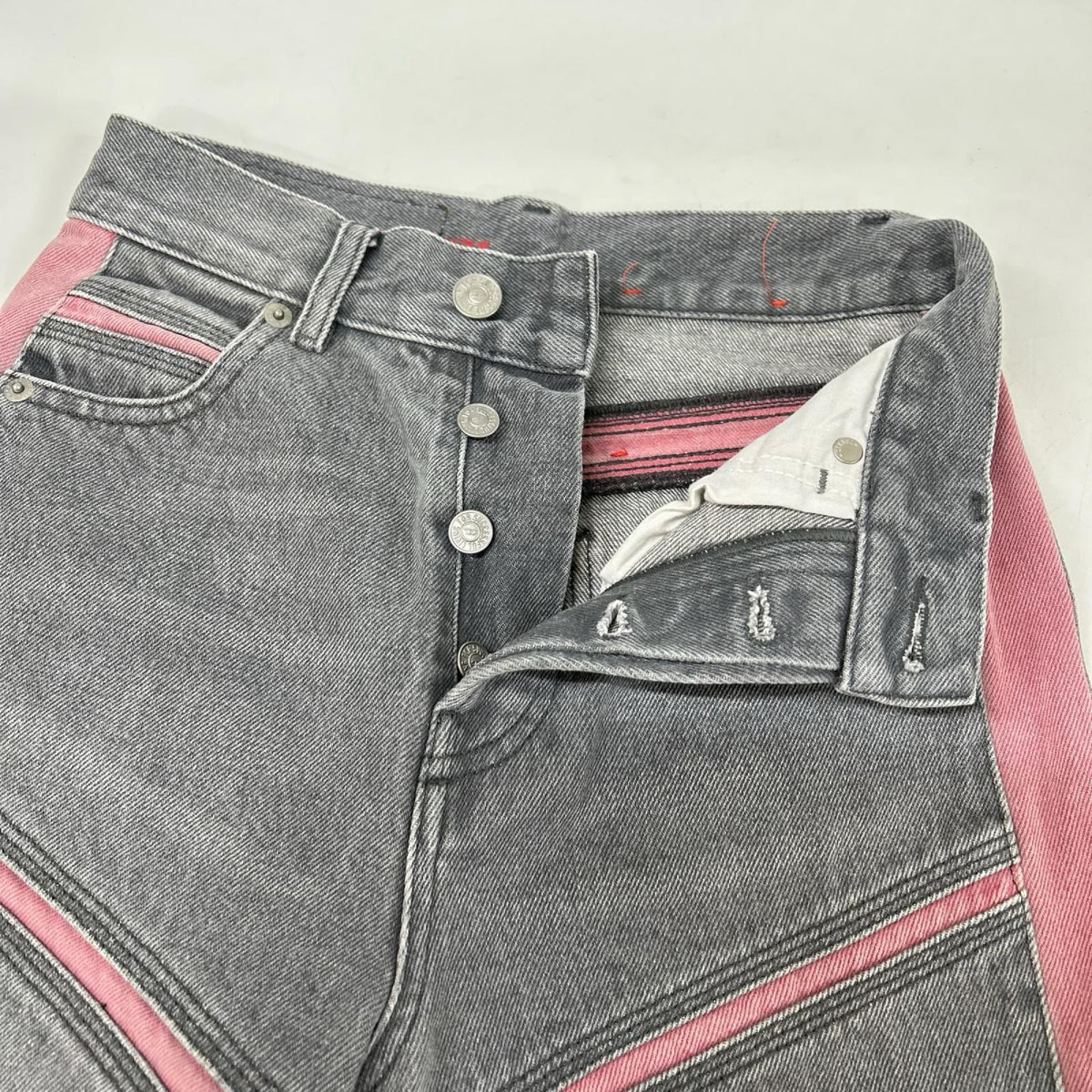 DIESEL ディーゼル 007C21956 D-Tulip Straight medium サイドラインデニム ボトムス