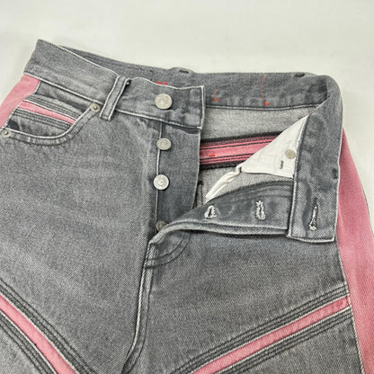 DIESEL ディーゼル 007C21956 D-Tulip Straight medium サイドラインデニム ボトムス