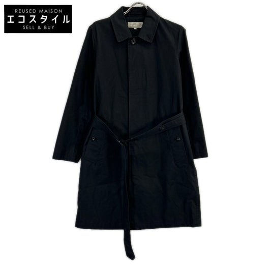MargaretHowell マーガレットハウエル ダークネイビー ベンタイルコットン ステンカラーコート コート