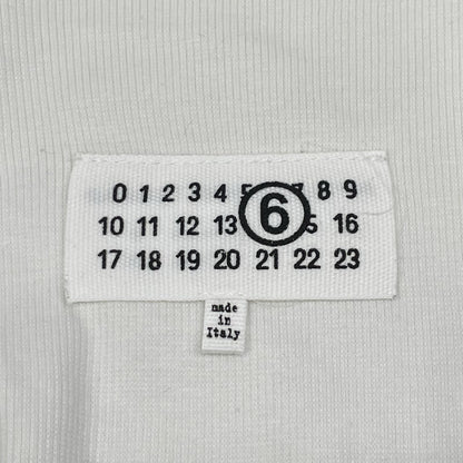MM6 エムエムシックス 24SS S52GC0302 バックパネル クルーネック Tシャツ トップス