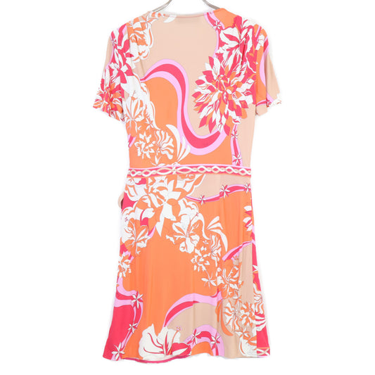Emilio Pucci Emilio Pucci OEJG15/X ABITO DONNA Pucci Print Wrap Dress