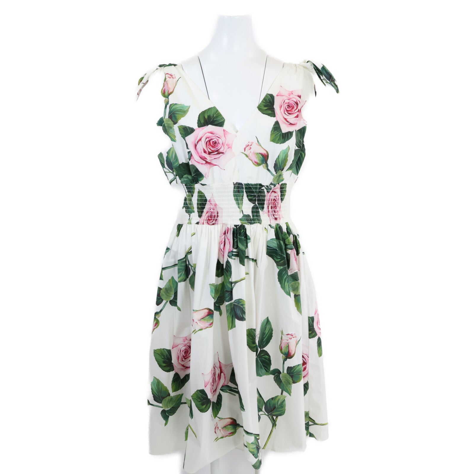 DOLCE&GABBANA Dolce & Gabbana [New/Domestic Regular] F610AT/HS5FZ Floral Print Sleeveless Dress