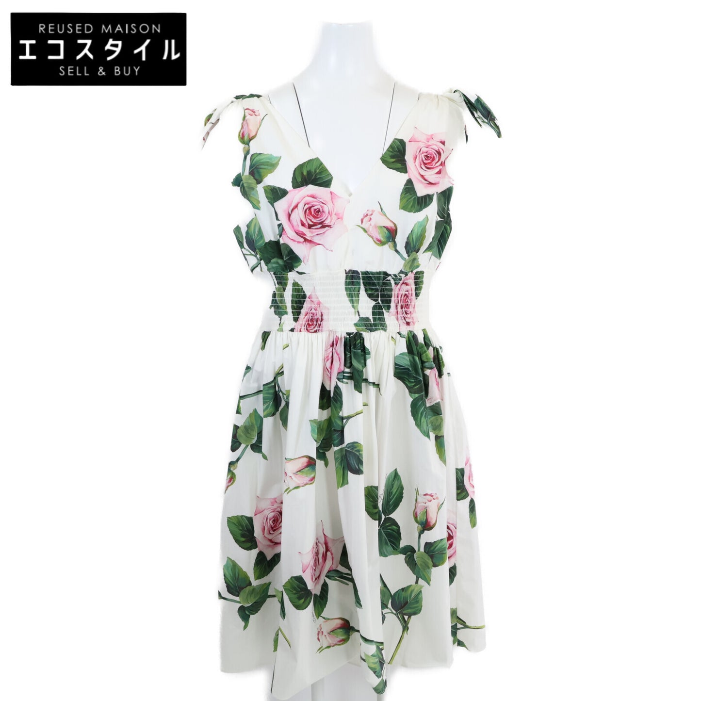 DOLCE&GABBANA Dolce & Gabbana [New/Domestic Regular] F610AT/HS5FZ Floral Print Sleeveless Dress