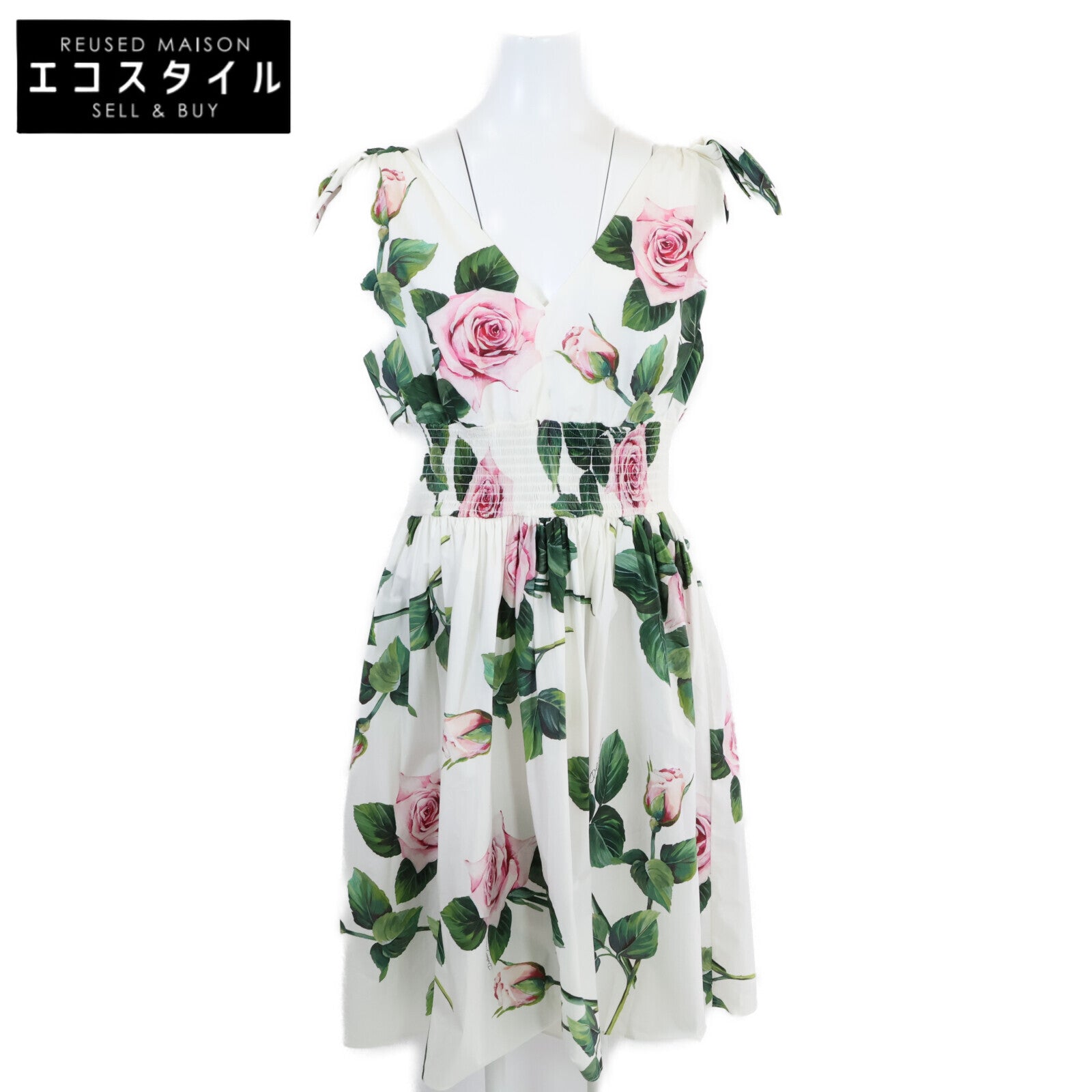 DOLCE&GABBANA Dolce & Gabbana [New/Domestic Regular] F610AT/HS5FZ Floral Print Sleeveless Dress