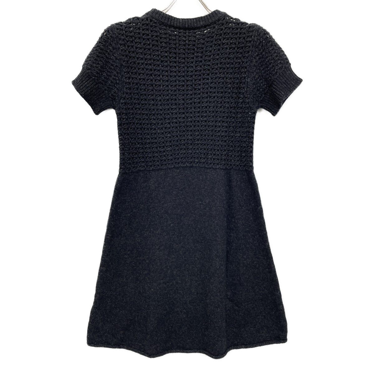 CHANEL Sport Line 09A P36613K02248 Coco Mark S/S Knit Dress