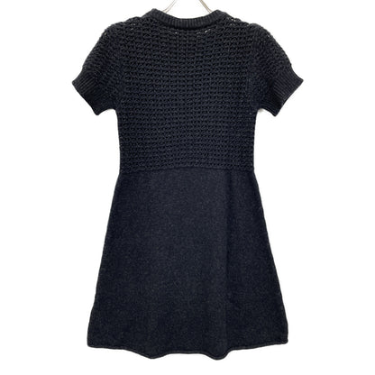 CHANEL Sport Line 09A P36613K02248 Coco Mark S/S Knit Dress