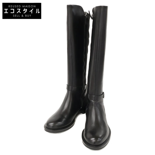 ecco エコー 【新品】24935351052 サイドジップ ロング ジョッキーブーツ/ シューズ 22cm レディース