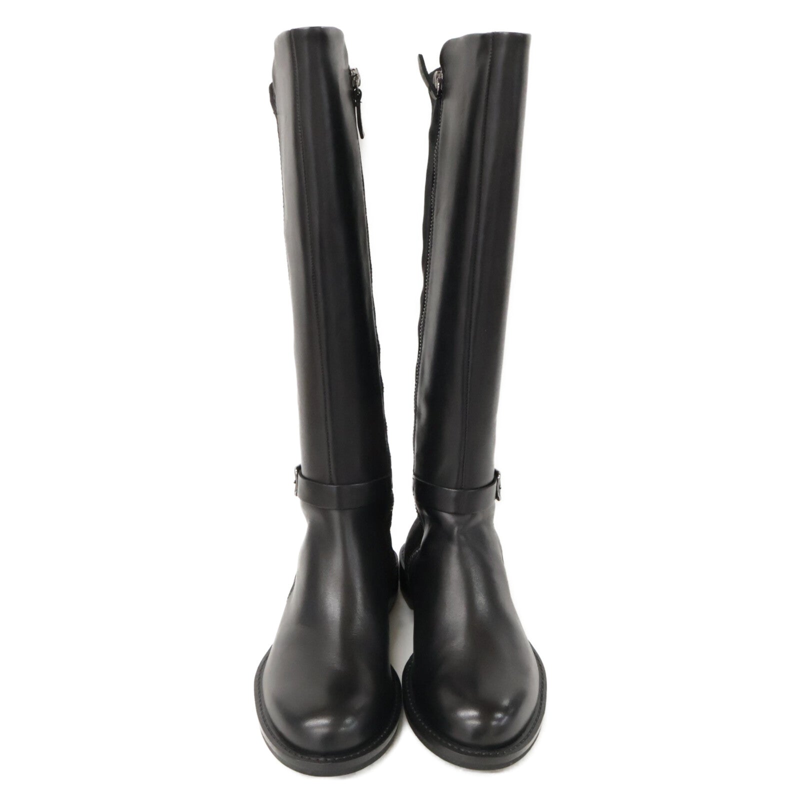 ecco 爱步 【新品】24935351052 侧拉链高筒马靴/鞋 22cm 女款