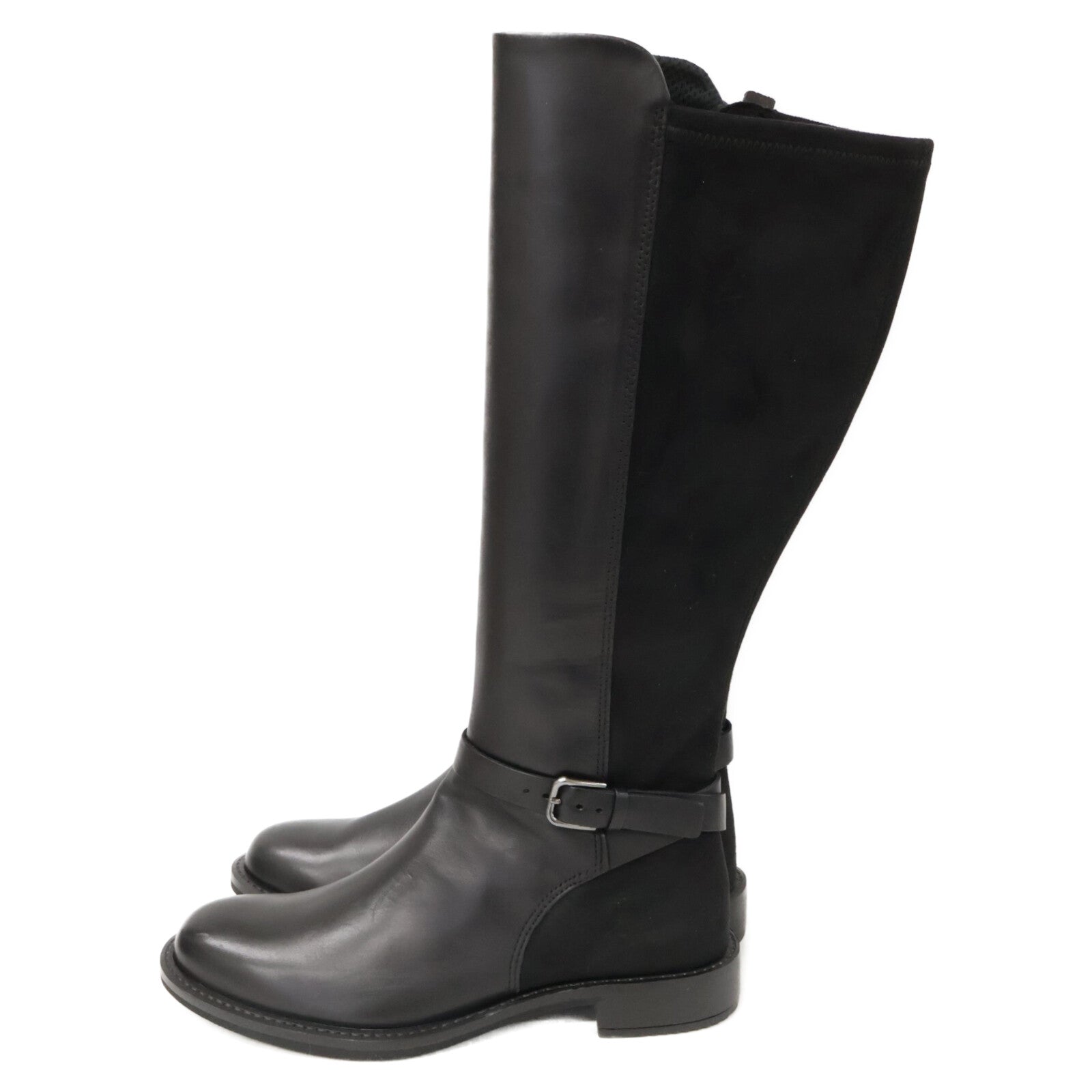ecco 爱步 【新品】24935351052 侧拉链高筒马靴/鞋 22cm 女款