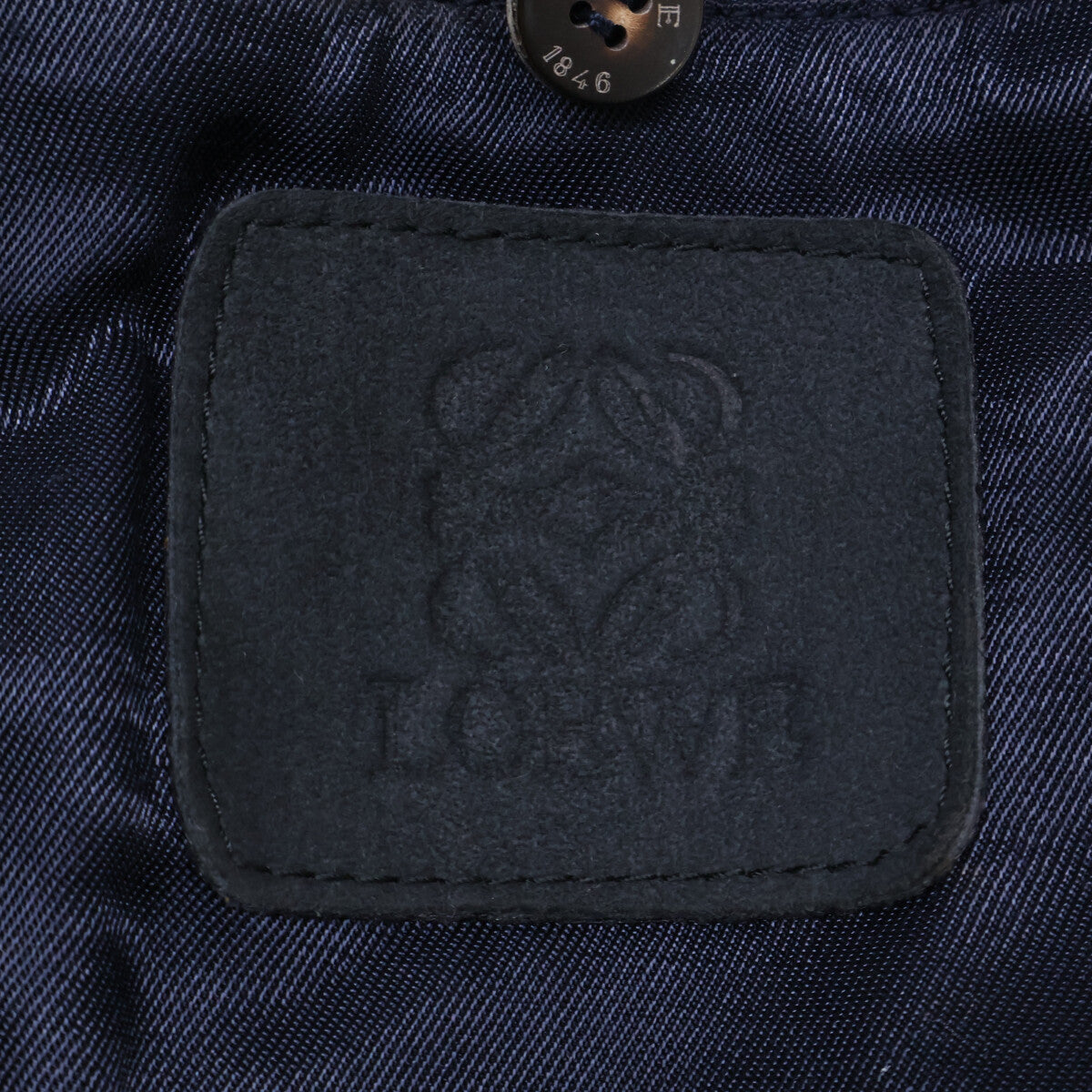 LOEWE ロエベ スエード ジップアップ ジャケット