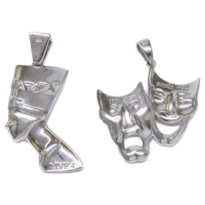 AVALANCHE 925 2PAC Tattoo Series Pendant Top/Ring Total 5 pieces Pendant Top