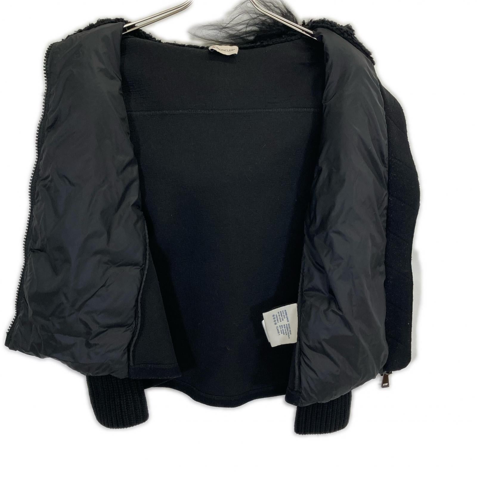 MAGLIA CARDIGAN Fur Trim Wool Panel Down Jacket Jacket L Ladies