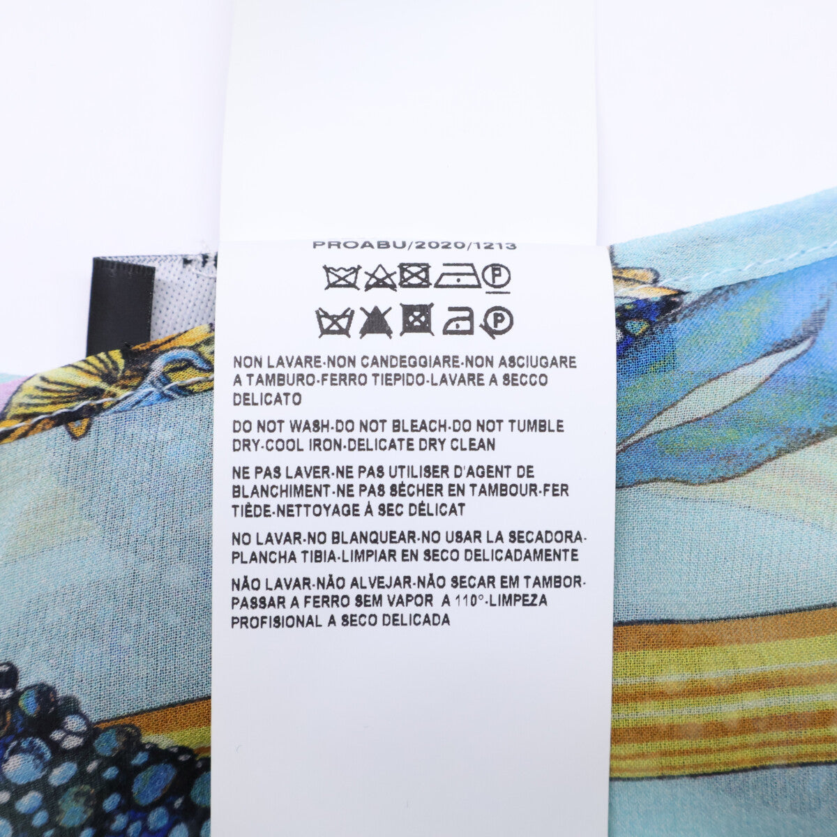 Versace 范思哲 【美品】Underwater Barocco 100%真丝雪纺连衣裙