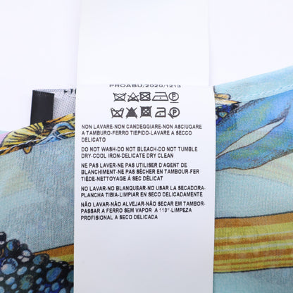 Versace 范思哲 【美品】Underwater Barocco 100%真丝雪纺连衣裙