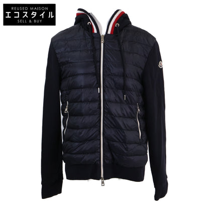 MONCLER MAGLIA CARDIGAN Down-Paneled Sweatshirt Hoodie Top