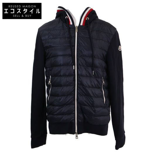 MONCLER モンクレール MAGLIA CARDIGAN ダウン切り替えスウェットパーカー トップス