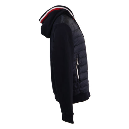 MONCLER MAGLIA CARDIGAN Down-Paneled Sweatshirt Hoodie Top