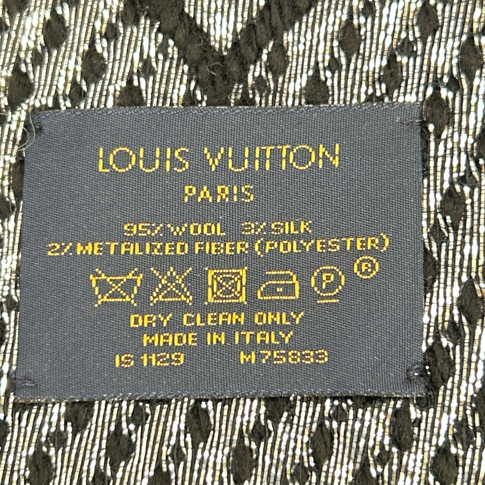 LOUIS VUITTON ルイヴィトン M75833 エシャルプロゴマニアシャインマフラー マフラー