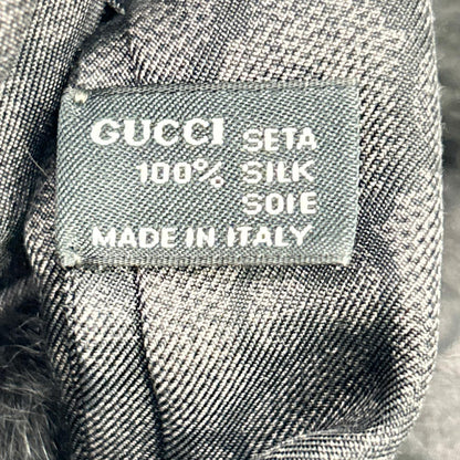 GUCCI 古驰 狐狸毛GG图案围巾 围脖