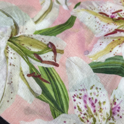 DOLCE&GABBANA 杜嘉班纳 FS184A/GD065 莫代尔羊绒花卉印花大方巾 披肩