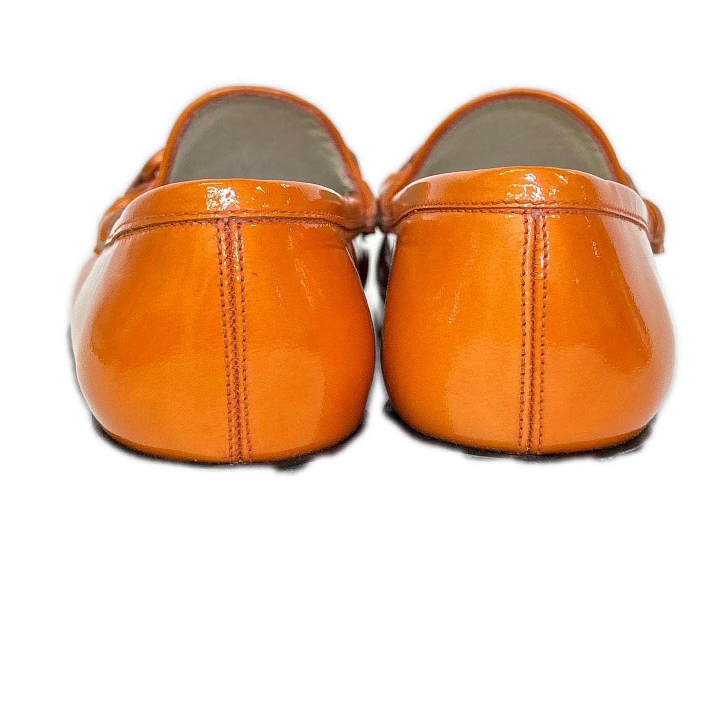 Salvatore Ferragamo [Excellent Condition] Patent Leather Gancini Bit Loafer Shoes