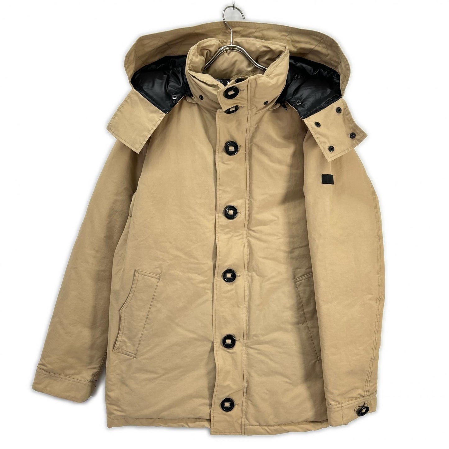 TMT TJK-F1810 COTTON-NYLON GROSGRAIN DOWN COAT 大衣