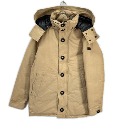 TMT TJK-F1810 COTTON-NYLON GROSGRAIN DOWN COAT 大衣