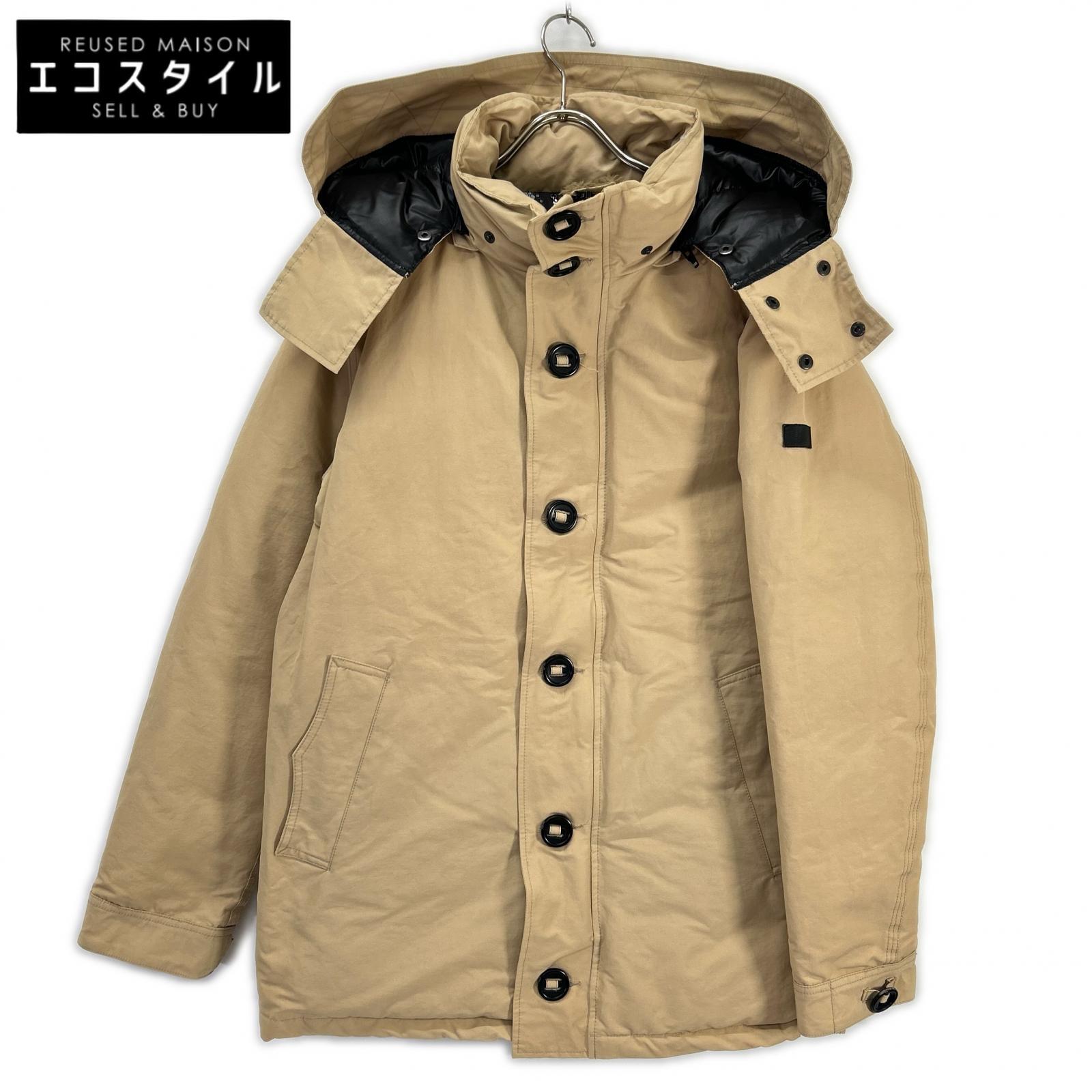 TMT TJK-F1810 COTTON-NYLON GROSGRAIN DOWN COAT 大衣