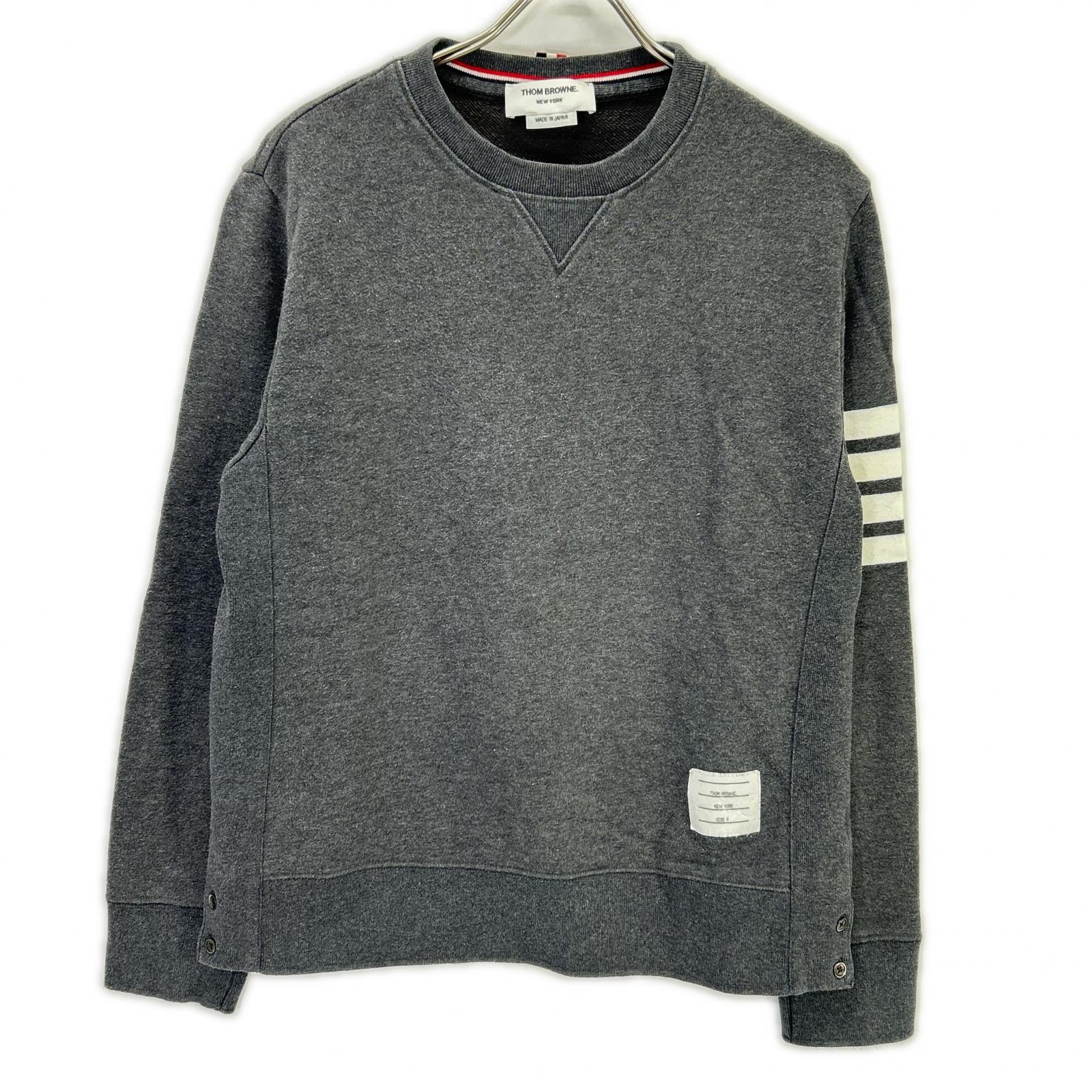 THOM BROWNE トムブラウン MJT021H-00535025 クラシック ループバック 4-BAR スウェットシャツ トップス