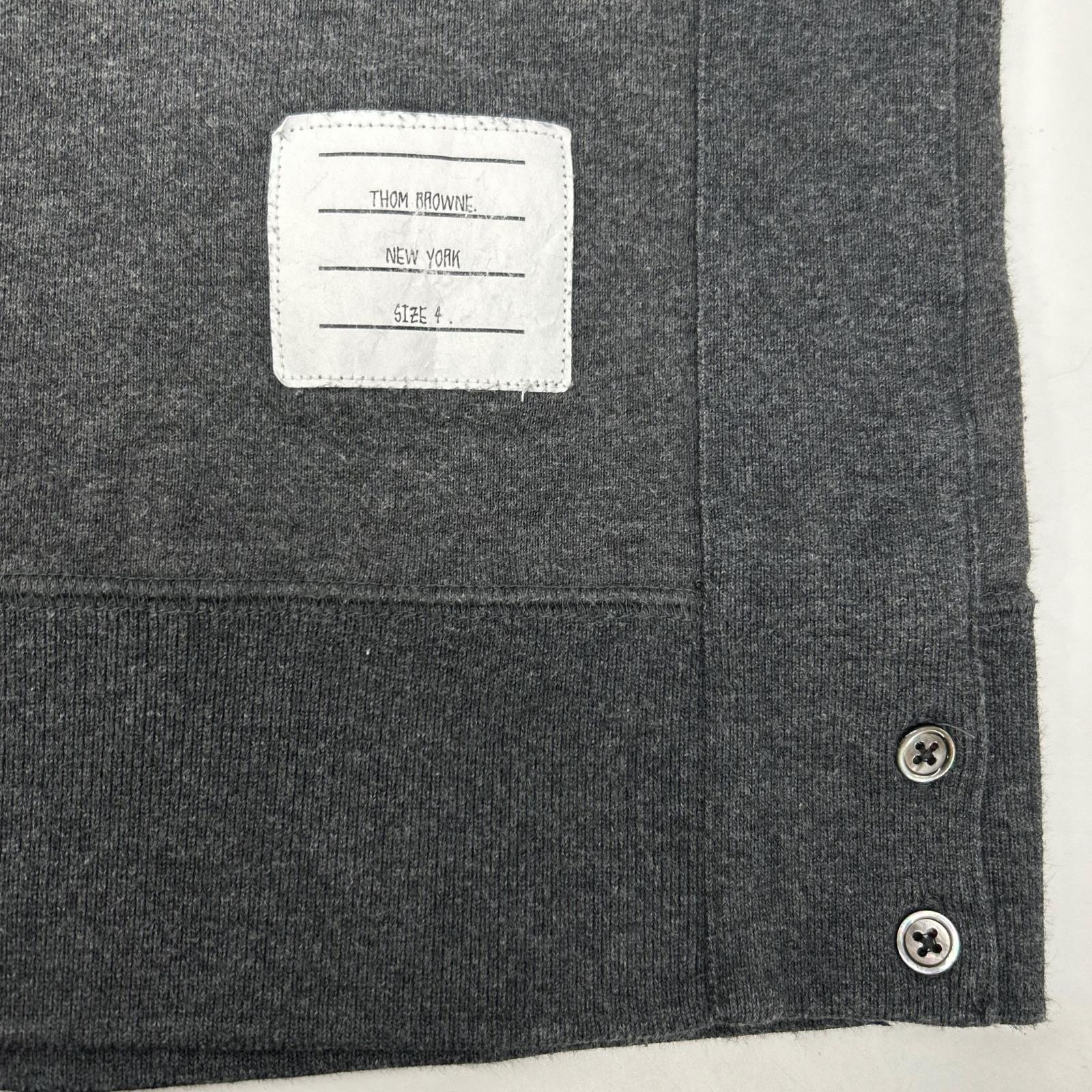 THOM BROWNE トムブラウン MJT021H-00535025 クラシック ループバック 4-BAR スウェットシャツ トップス