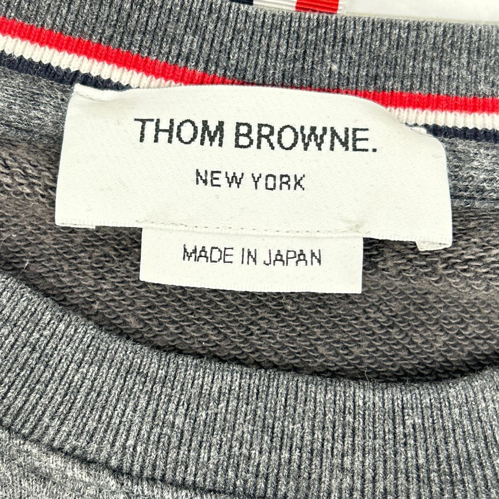 THOM BROWNE トムブラウン MJT021H-00535025 クラシック ループバック 4-BAR スウェットシャツ トップス