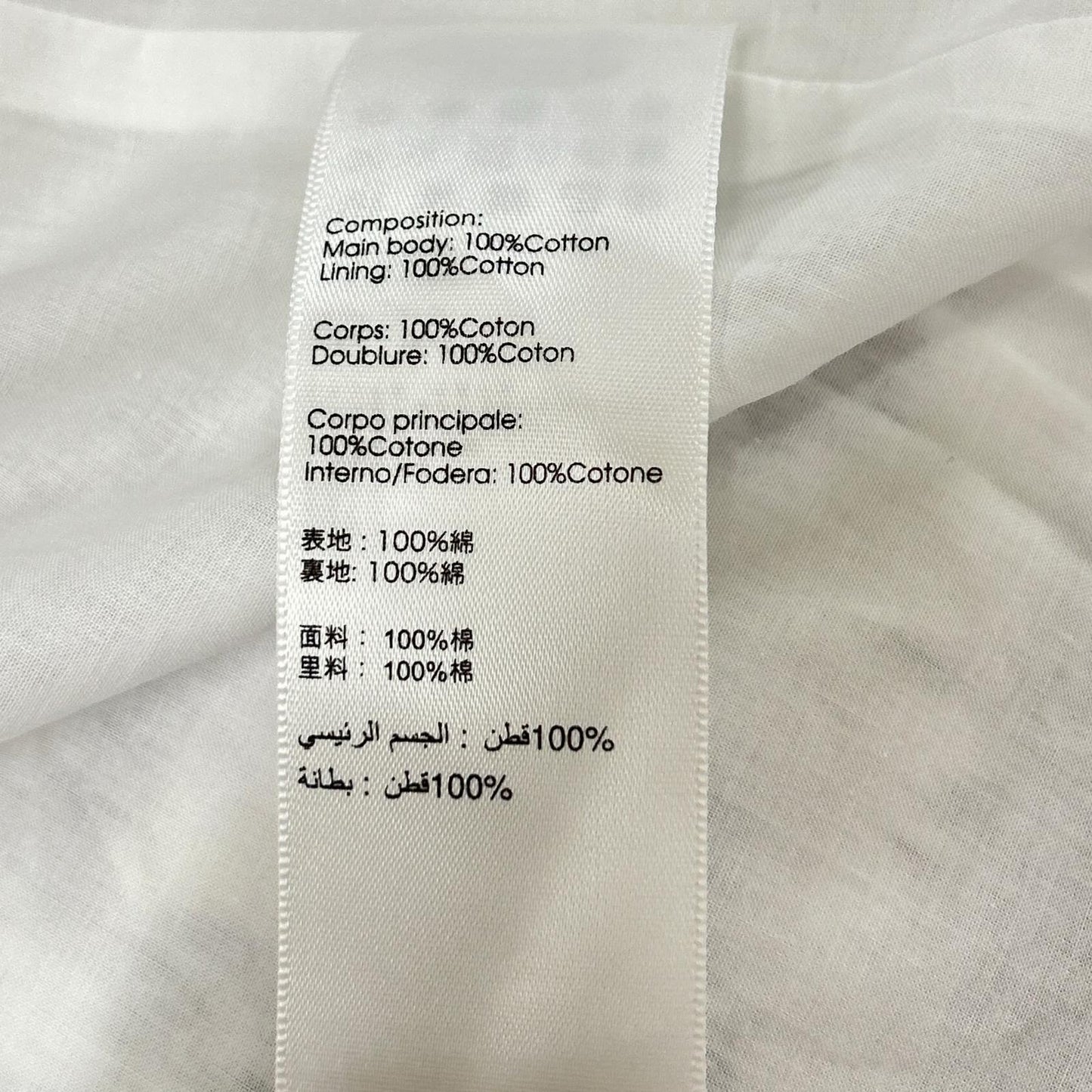 E203-9056ABP White Multi Printed V Neck Flare Midi Dress ワンピース 0 レディース