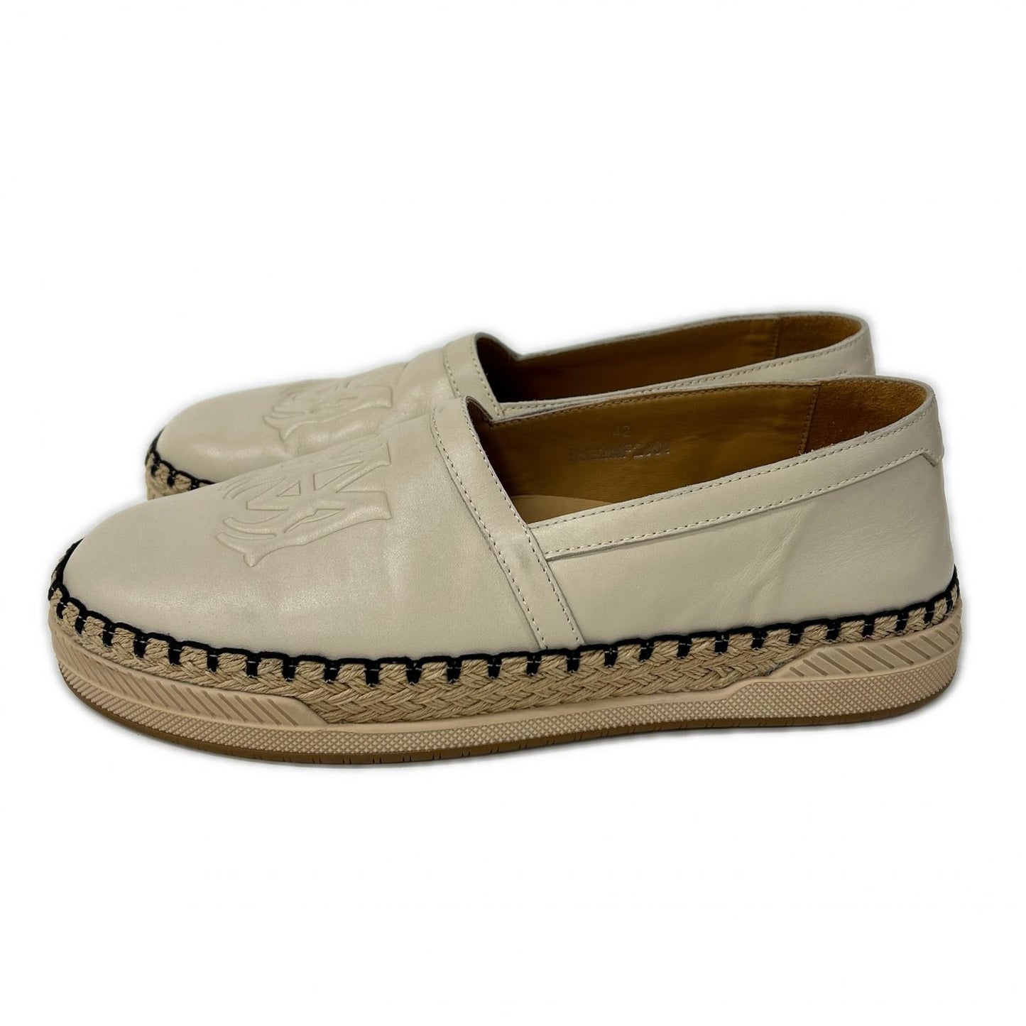 【美品】SS22MFE001 エスパドリーユ スリッポン シューズ シューズ 42 メンズ